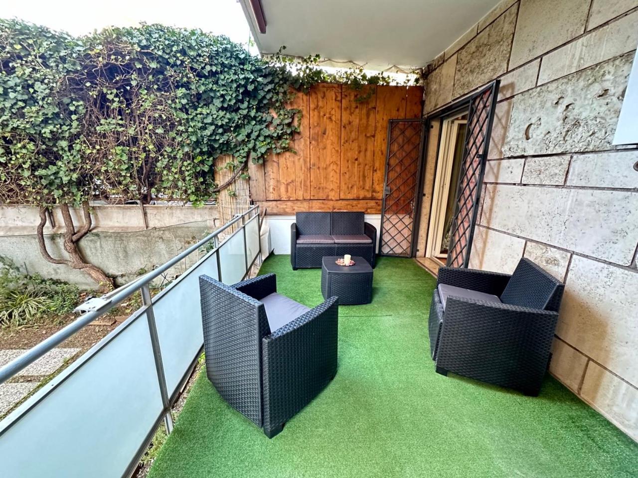 ローマIl Giardino A Monte Sacroアパートメント エクステリア 写真